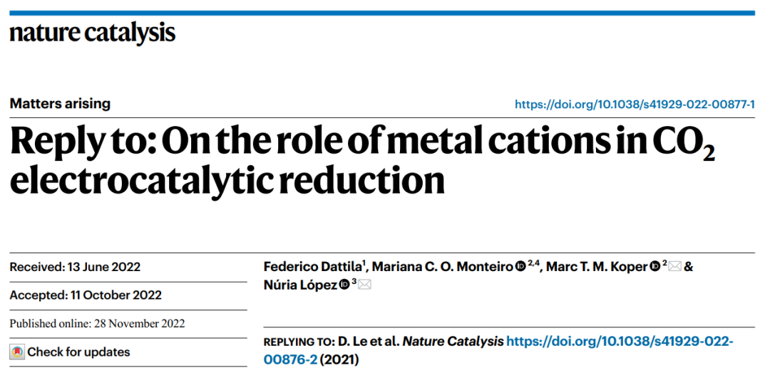 争议连连！这一话题连发5篇Nature Catalysis！