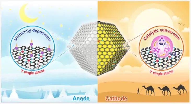 李亚栋&王定胜&温珍海JACS：单原子工程助力可再充电Na-S电池
