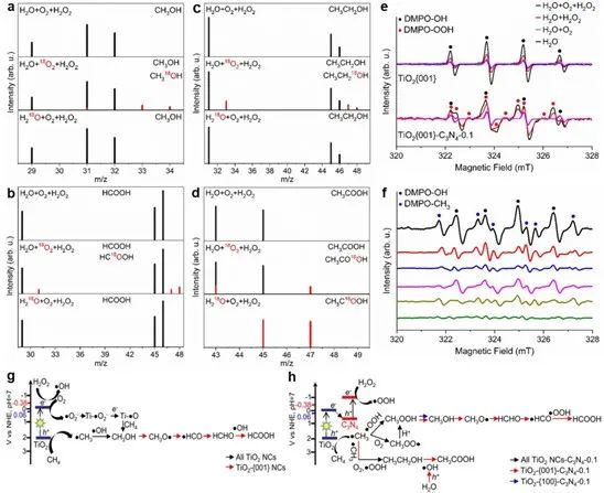 中科大学黄伟新Nature子刊：分子氧提高H2O2的利用使甲烷光催化转化为液相氧化合物