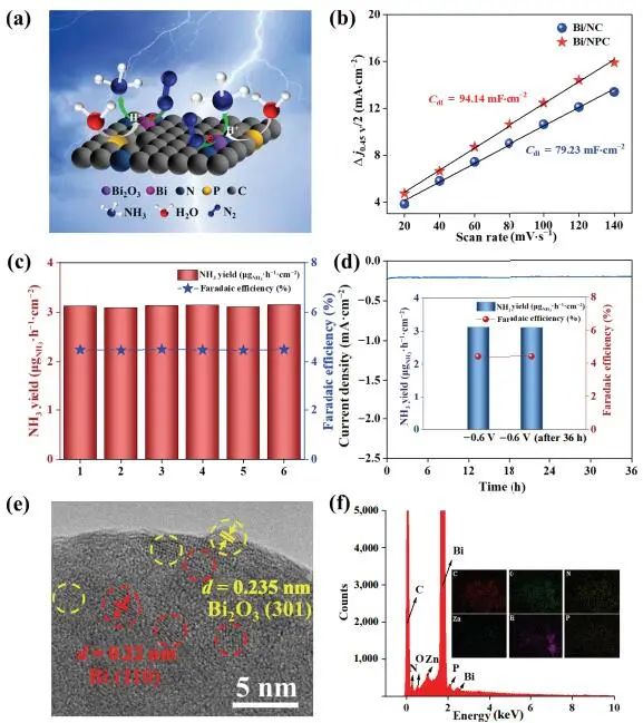 ​马天翼/孙颖Nano Research：Bi/NPC电催化剂助力NRR制氨