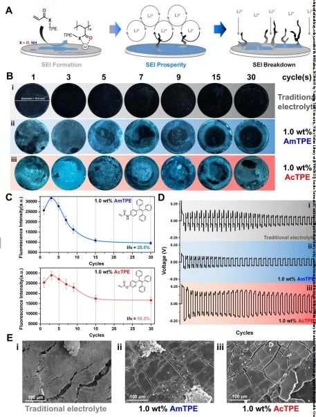 小荧光大作用！清华大学何向明/杨洋/危岩AM：利用荧光示踪剂实现SEI跟踪！