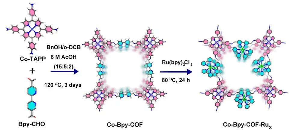 福建物构所黄远标/曹荣JACS：Co-卟啉基共价有机骨架光电还原CO2