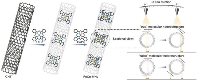 陈晨/周克斌JACS：构建分子异质结构，显著增强电化学ORR活性