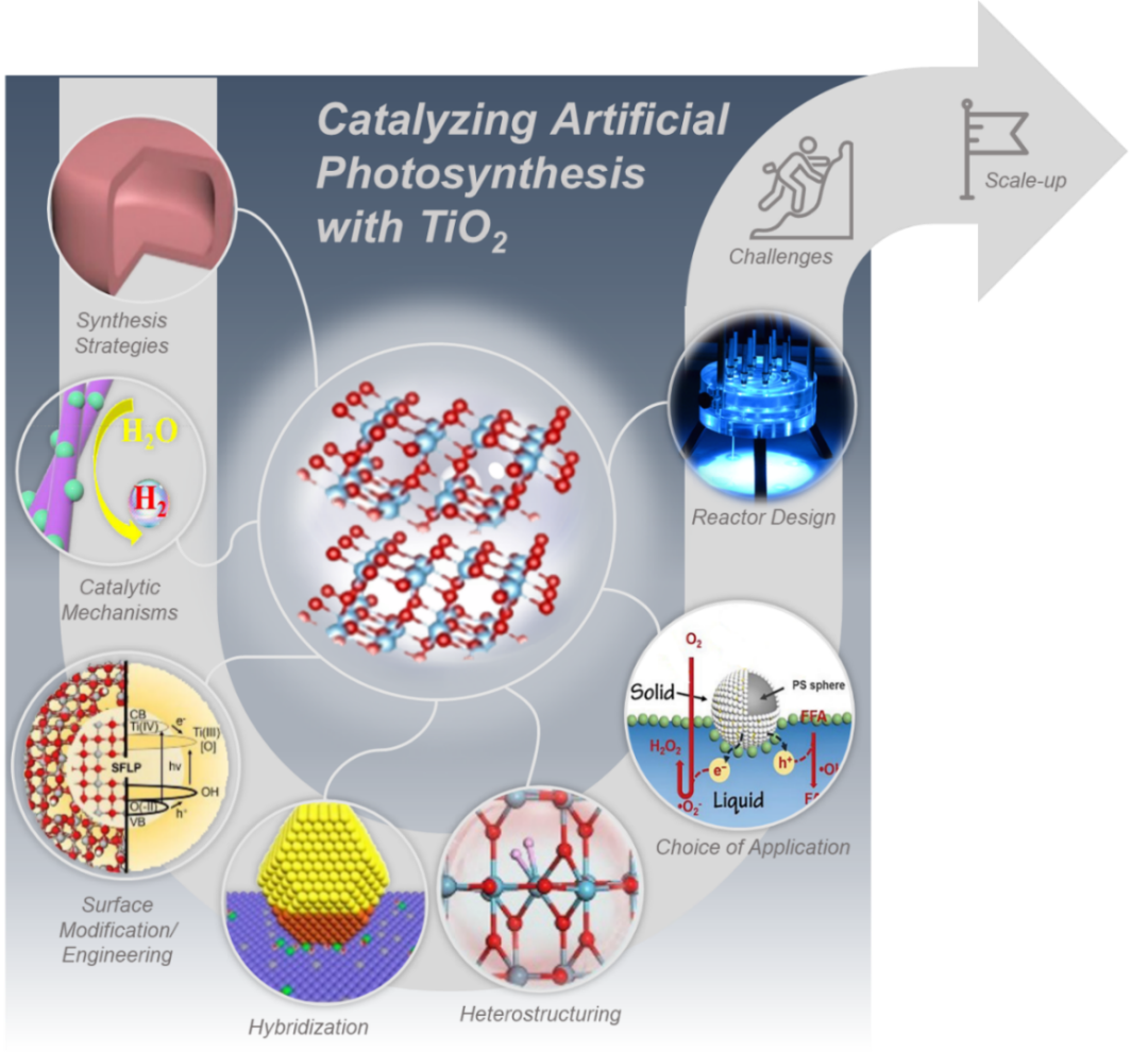 港城大/吉大最新AM综述：TiO2—经典而现代的光催化剂，人工光合作用的最新发展和新兴趋势