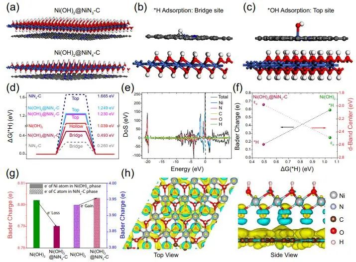 Nature子刊：相间协同作用起关键作用，促进单金属异质界面的析氢反应