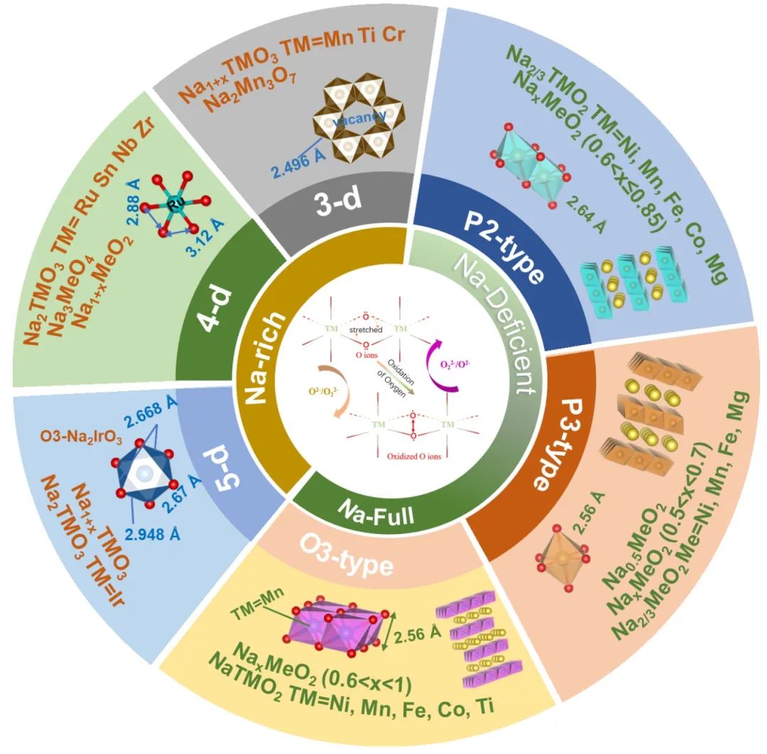 北理吴川/白莹/李雨AM：揭示钠层状氧化物正极的阴离子氧化还原：突破和前景