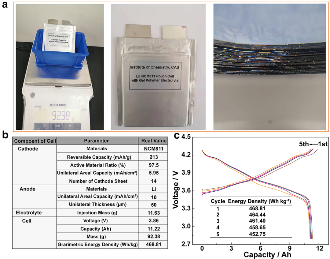 郭玉国等Angew：调配常规电解液组分，实现450 Wh/kg NCM811电池！