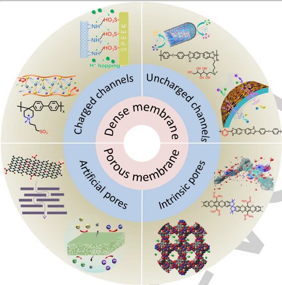 ​​​Angew：氧化还原液流电池离子导电膜的化学和微观结构展望