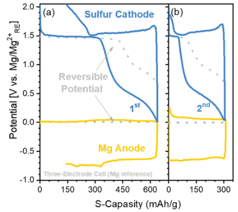 ​​AEM：通过多硫化物介导实现高效镁硫电池化学