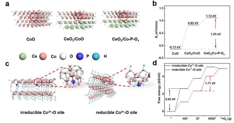 ACS Catalysis：界面电荷转移促进表面重构，实现高效稳定酸性水氧化