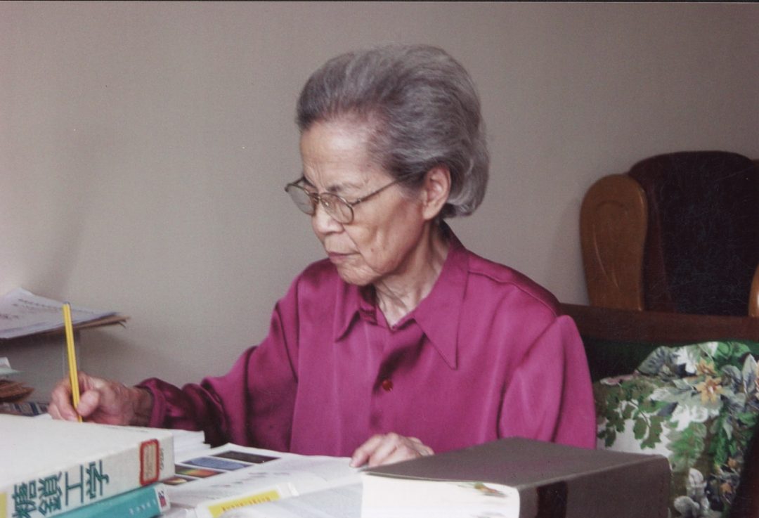 我国生物化学领域第一位女院士