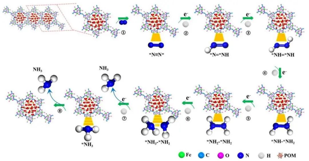 谢毅/肖翀/张群ACS Catalysis：多金属氧化物调节MOFs载体动力学促进光催化固氮