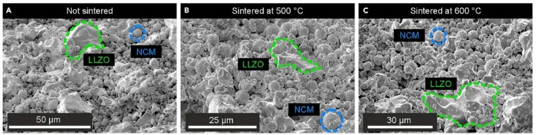 ​Matter：通过TEM洞察烧结温度对LLZO-NCM复合正极的影响