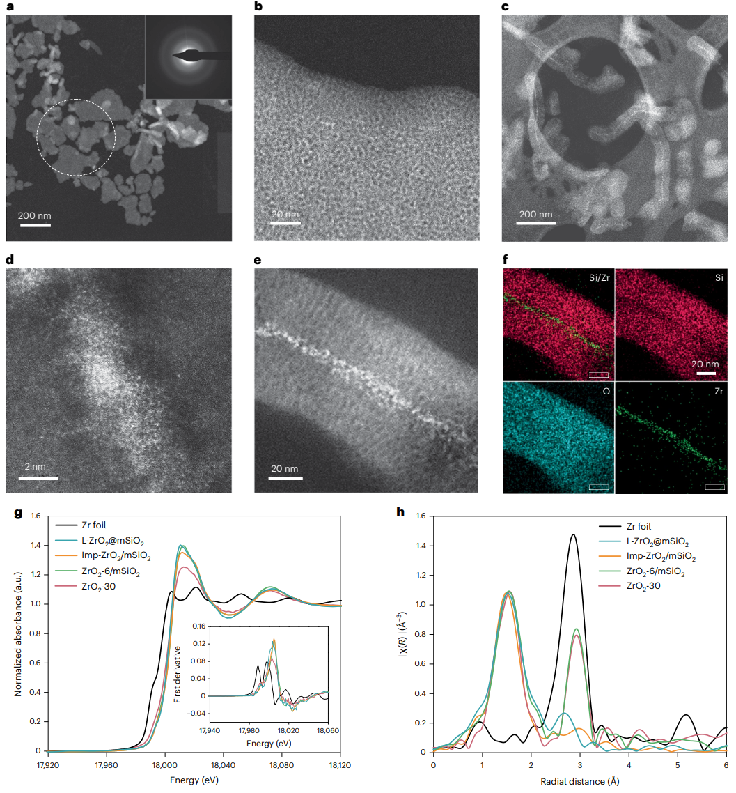 黄文裕教授最新Nature Catalysis：当颗粒缩小至3纳米，氧化锆催化剂可媲美铂！