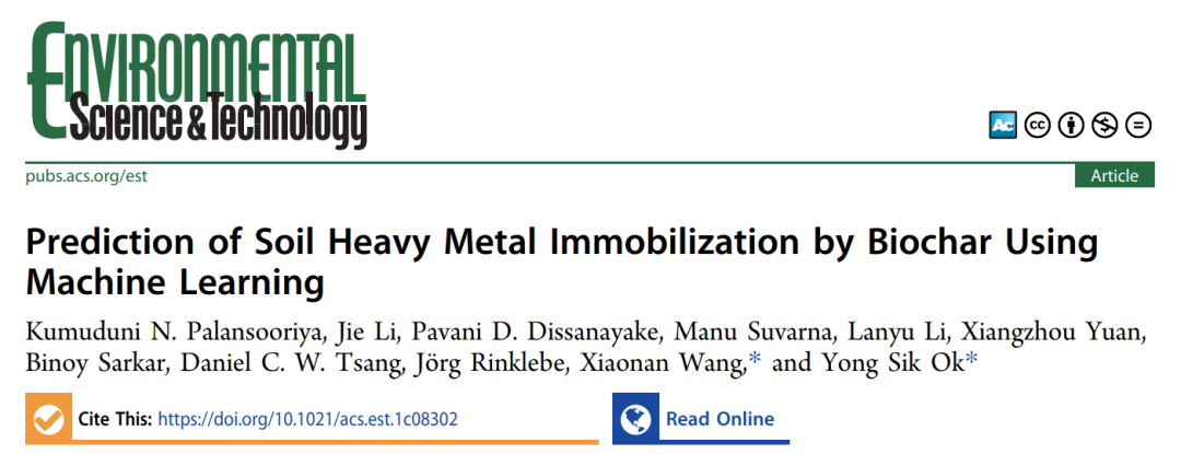 机器学习顶刊汇总：Nature、Nat. Sustain.、EES、CEJ、ES&T等成果