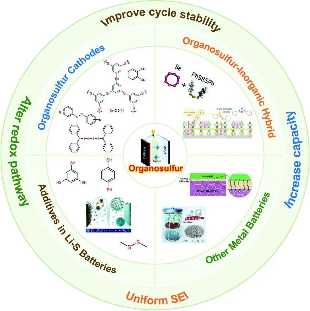 郑大付永柱Adv. Sci.：可充金属电池用有机硫材料的研究进展