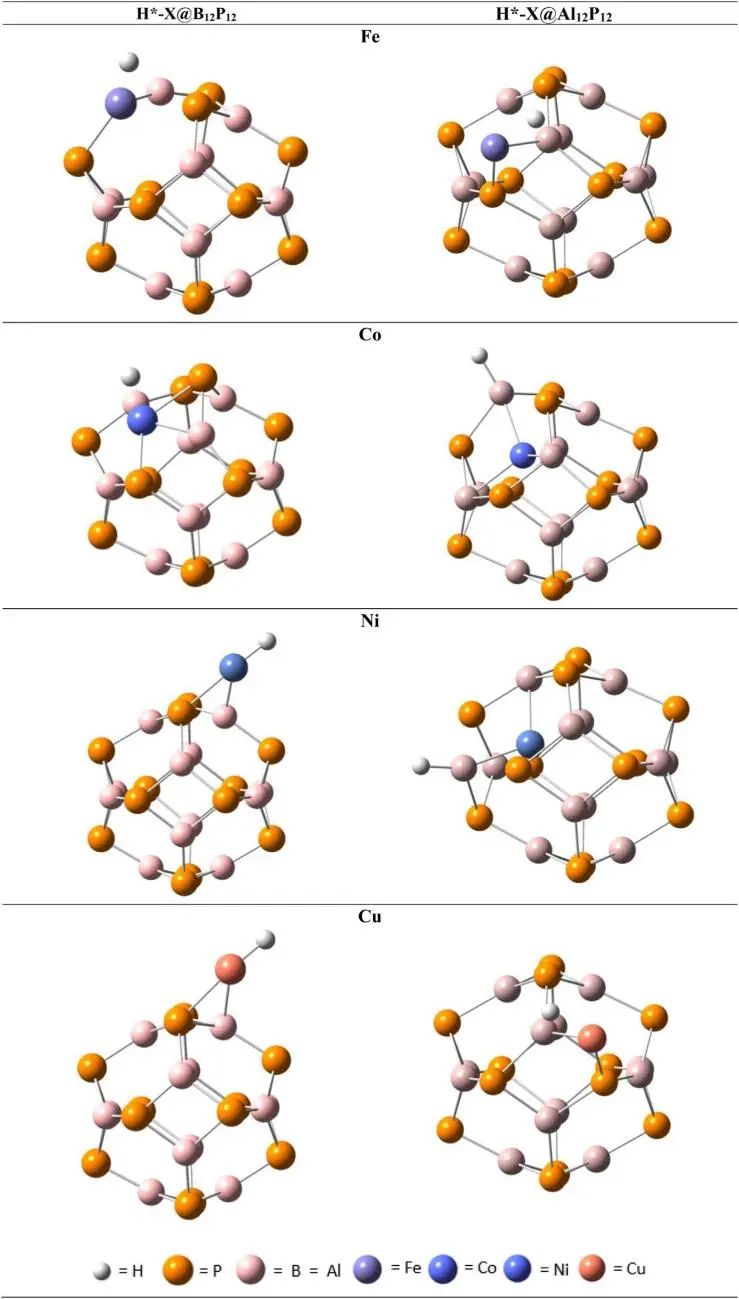 【纯计算】Int. J. Hydrogen Energy：过渡金属掺杂纳米笼作为析氢反应单原子催化剂