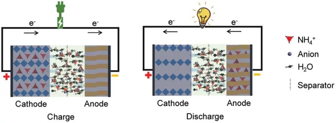 金辉乐/侴术雷AFM综述: 水系铵离子电池的研究进展