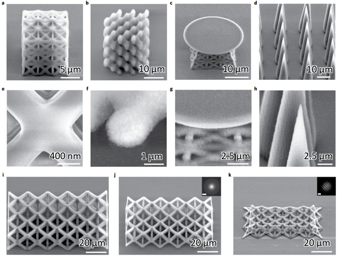 纳米级精度的3D打印，这篇Nat. Mater.太秀了！