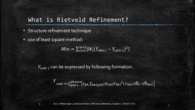 干货丨有关Rietveld refinement 精修，最常见的九大问题！