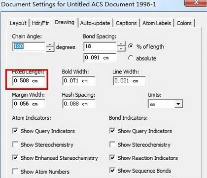 【ChemDraw干货】ChemDraw中如何设置键长和键角