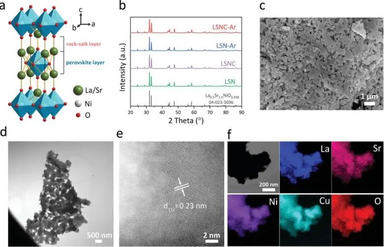 陶善文AFM: 氨氧化和制氢两不误！富氧空位LSNC-Ar用于高效催化AOR和HER