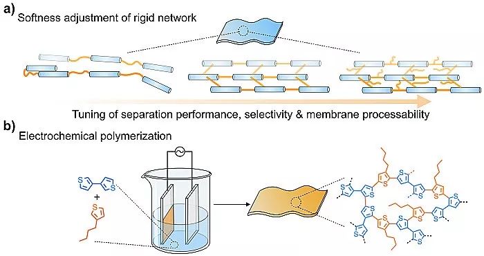 【顶刊】北理工冯霄Angew. Chem. | 电聚合“刚柔并济”氢气分离膜