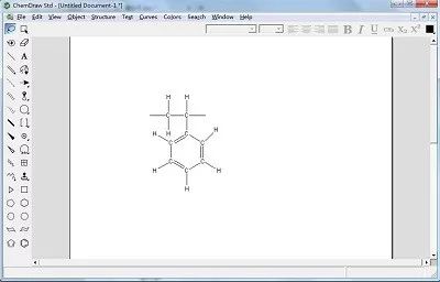 【ChemDraw干货】如何绘制高分子化合物聚苯乙烯