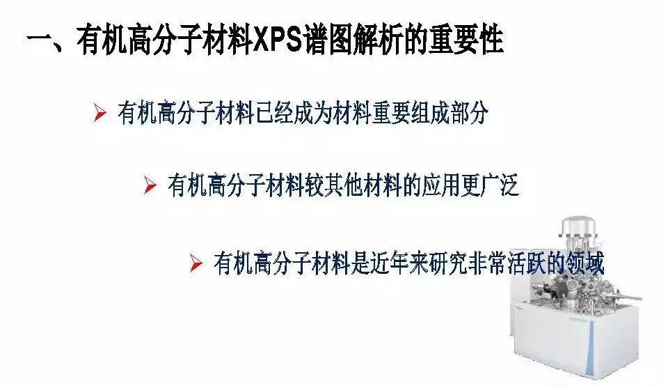 【干货】有机高分子材料XPS谱图解析及鉴别