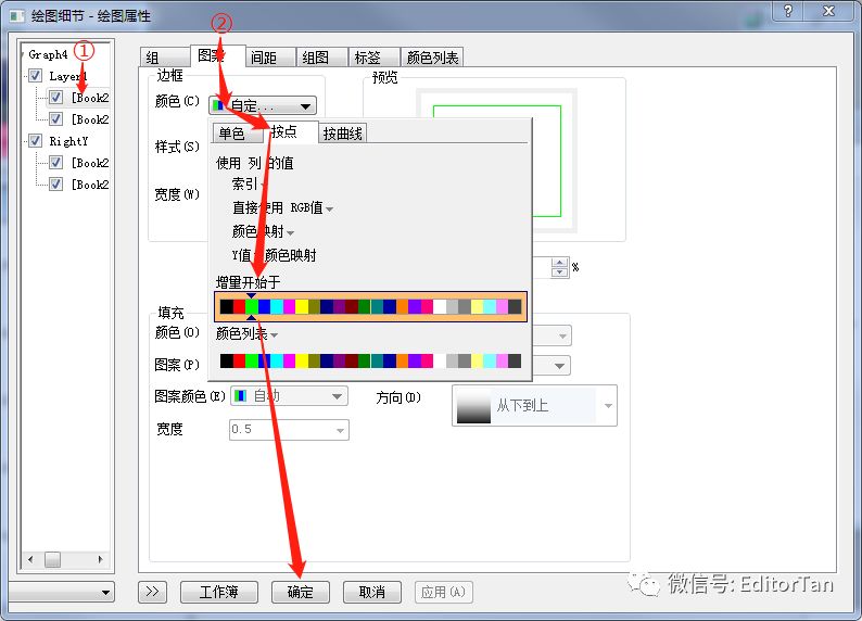 【神技能】Origin绘制2D及3D误差棒柱状图技巧