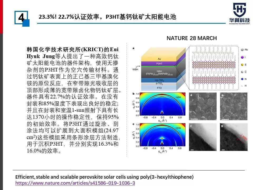 最全！2019年度刷爆朋友圈的太阳能电池Nature/Science工作汇总