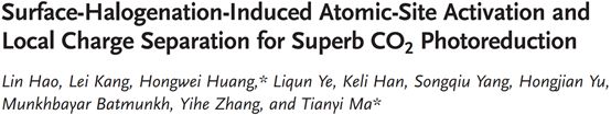 【最新进展】催化领域集锦 | 光催化CO2还原、电催化氧析出、电催化氢析出