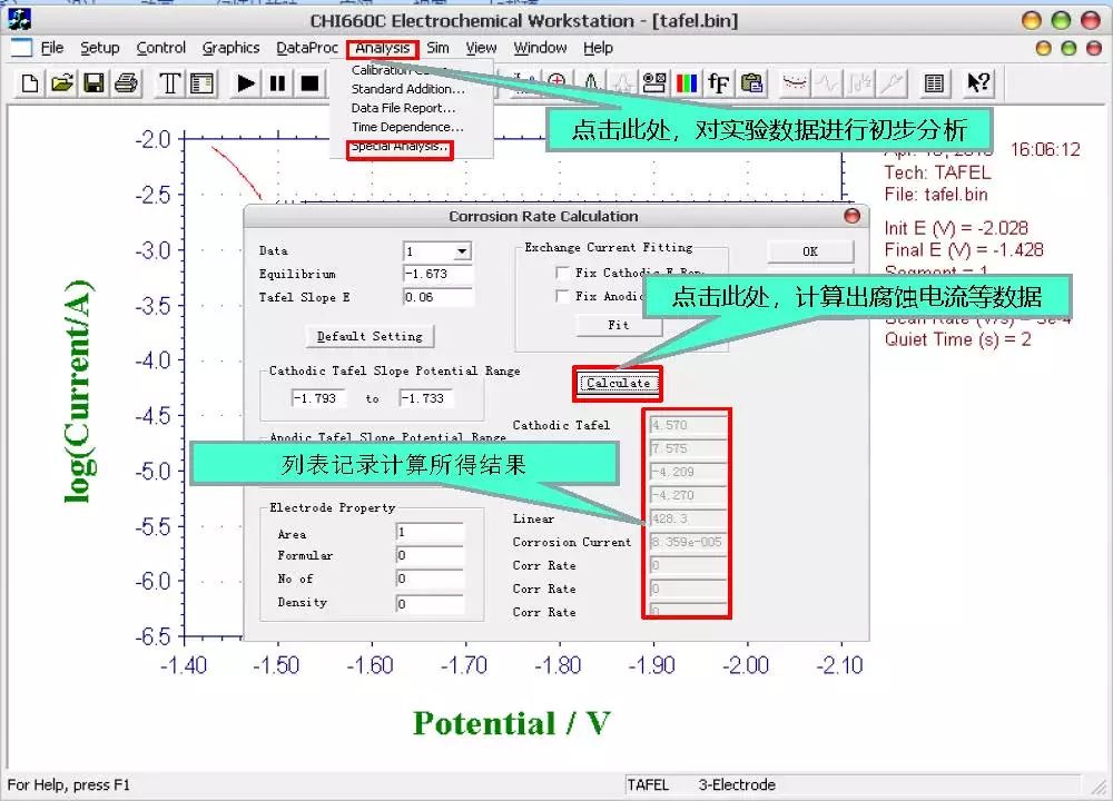 超实用电化学干货丨Tafel数据处理和Zview对ESI数据拟合教程