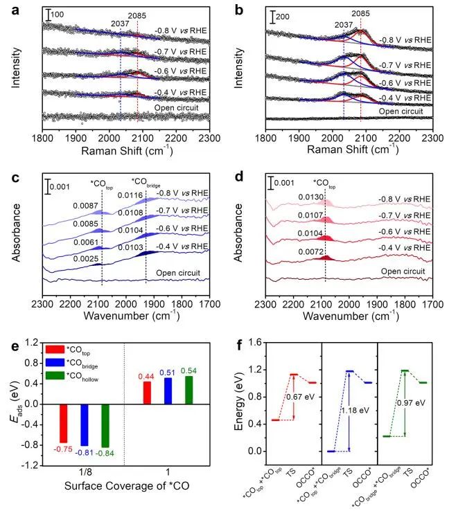 中科大耿志刚Nano Lett.：了解*CO覆盖率对CO2电还原中C-C耦合的影响