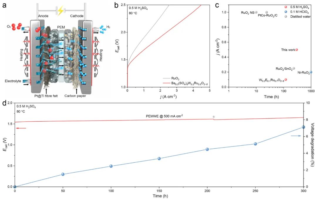 JACS后，又发Nature子刊！KAUST卢旭团队：阴离子保护，助力钌基质子交换膜电解水制氢