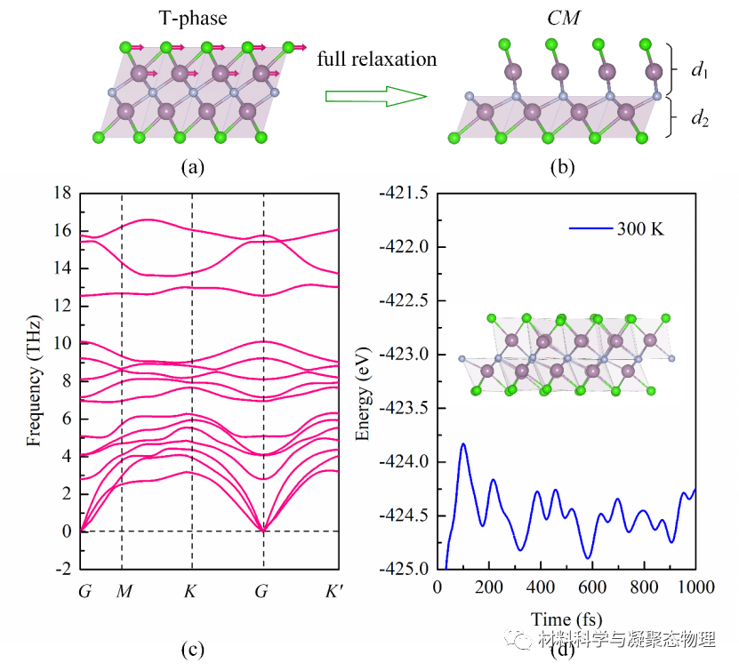 长春理工大学-Nanoscale: 二维MXene-Mo2NCl2中的多铁性以及磁化的电场调控