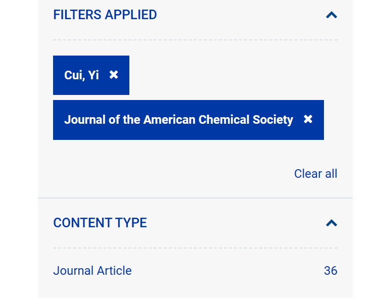 崔屹教授，最新JACS！