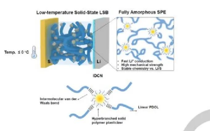 化学所郭玉国/辛森研Angew：全非晶动态交联聚合物电解质实现零下温度下运行锂-硫电池