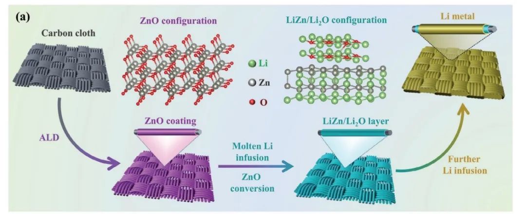 ​西安理工李喜飞AFM：LiZn/Li2O 诱导化学限制实现无枝晶锂金属负极