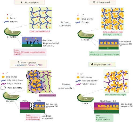 【DFT+实验】王春生团队重磅NE：局部高浓聚合物固体电解质