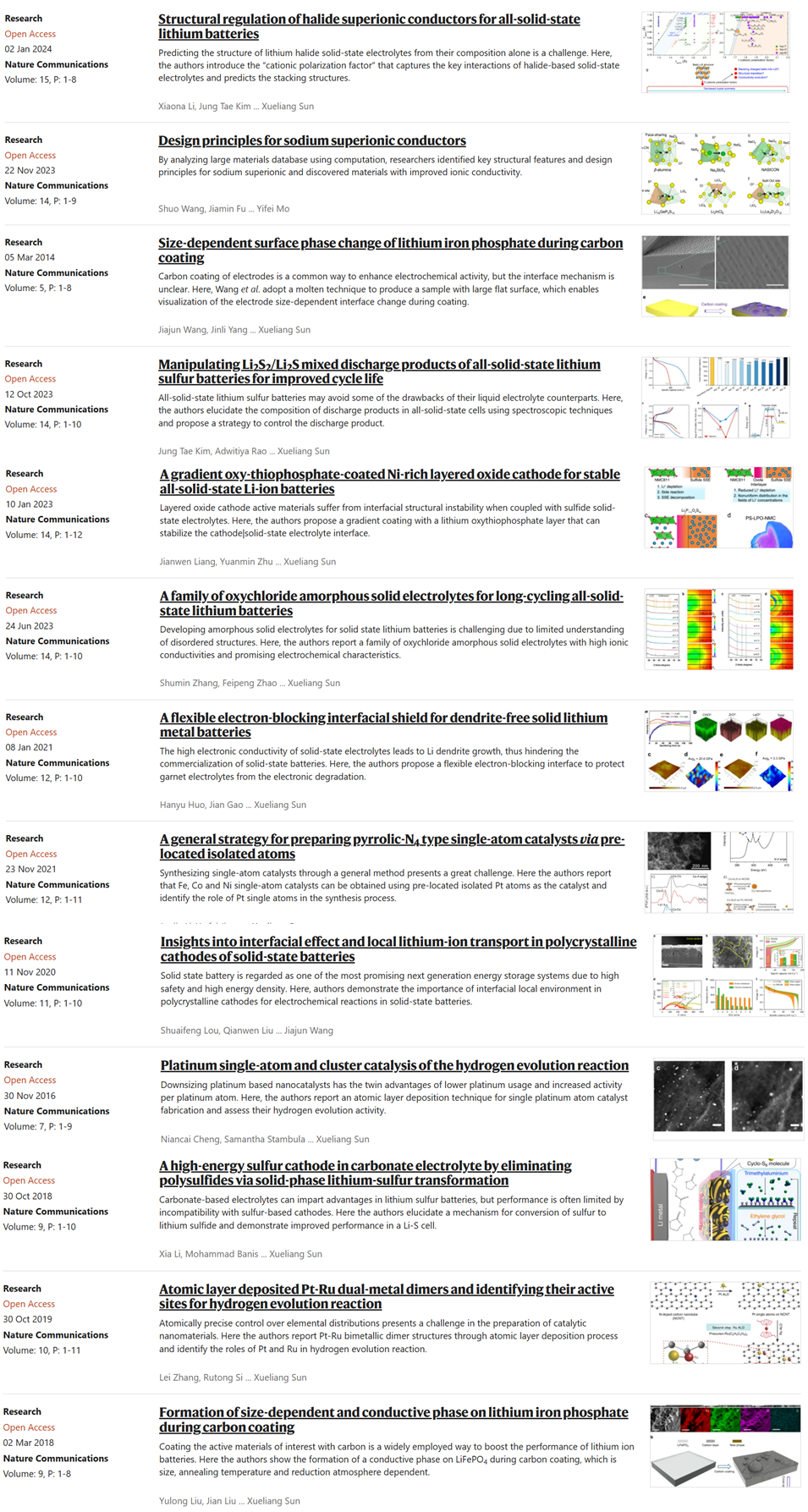 孙学良院士，最新Nature子刊！