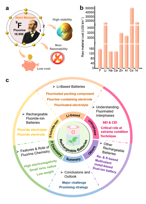 二次电池中的氟化学——机遇与挑战