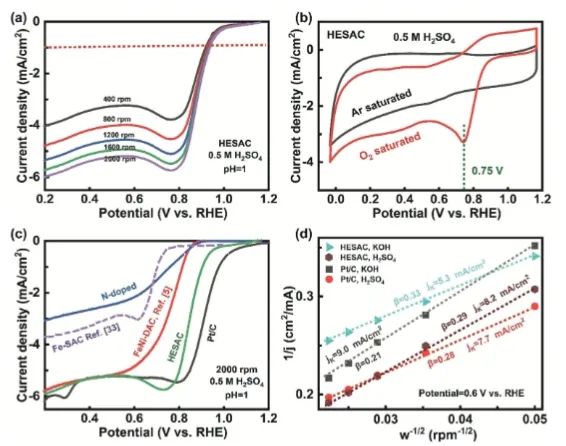 ​四单位联合Adv. Sci.：构建高熵单原子催化剂，实现酸碱条件下高效氧还原