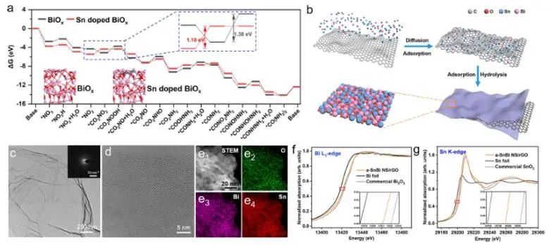 ​北航JACS：BiSn氧化物纳米片优化C-N偶联，促进尿素合成