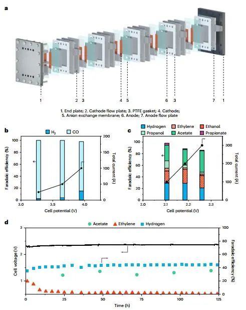 他，复旦校友，手握Nature，新发Nature子刊！千瓦级规模串联CO2电解！