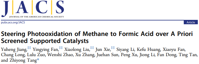 2023新晋院士，最新JACS！