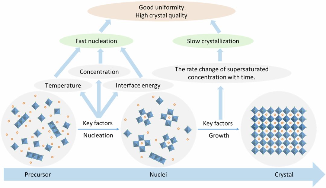 成会明院士Nature子刊综述：溶液法制备大面积钙钛矿组件的结晶生长动力学调控