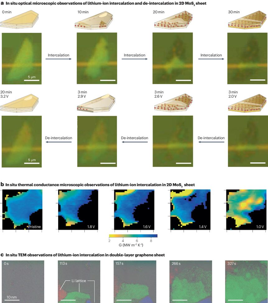 Nature Reviews Chemistry综述：二维材料的插层带来新兴电子相转移