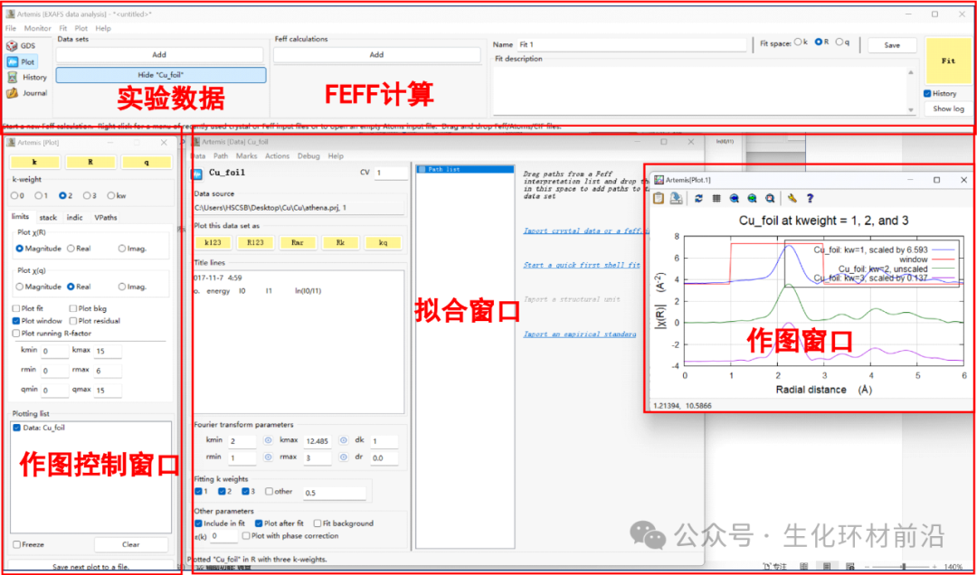 Artemis数据拟合基础篇——轻松搞定实验数据！