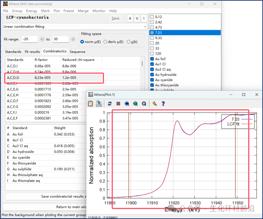 同步辐射XAFS数据半定量分析——🫣Athena VS XAS-PCA&LCF软件哪个好用